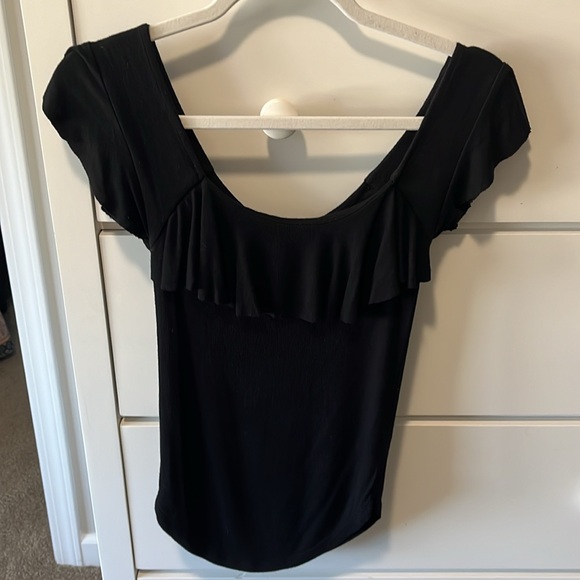 Women’s Free People black top, size small - Picture 2 of 6